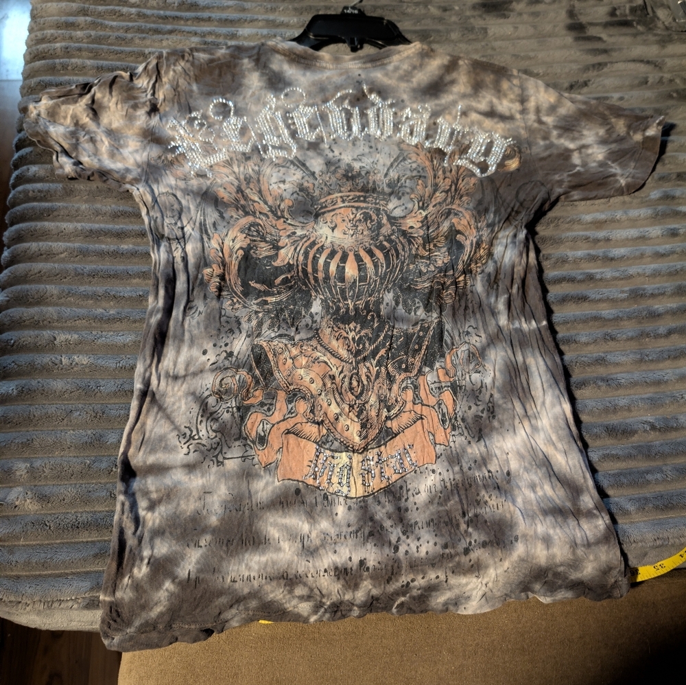 Big Star Black and Brown Graphic Tee